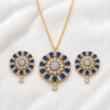 Royal Sapphire Bloom Jewelry Set OPS112