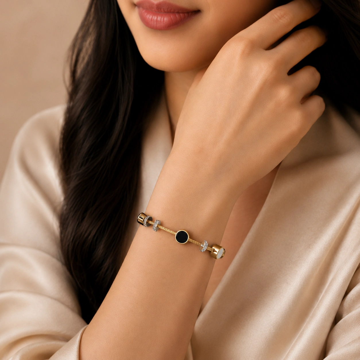 Midnight Halo Bracelet