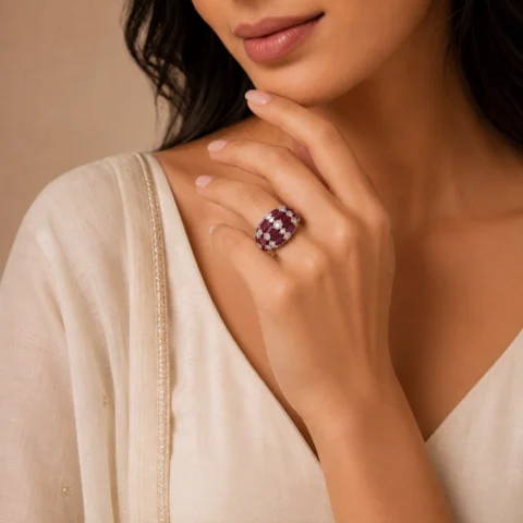 Noor Royale Statement Ring